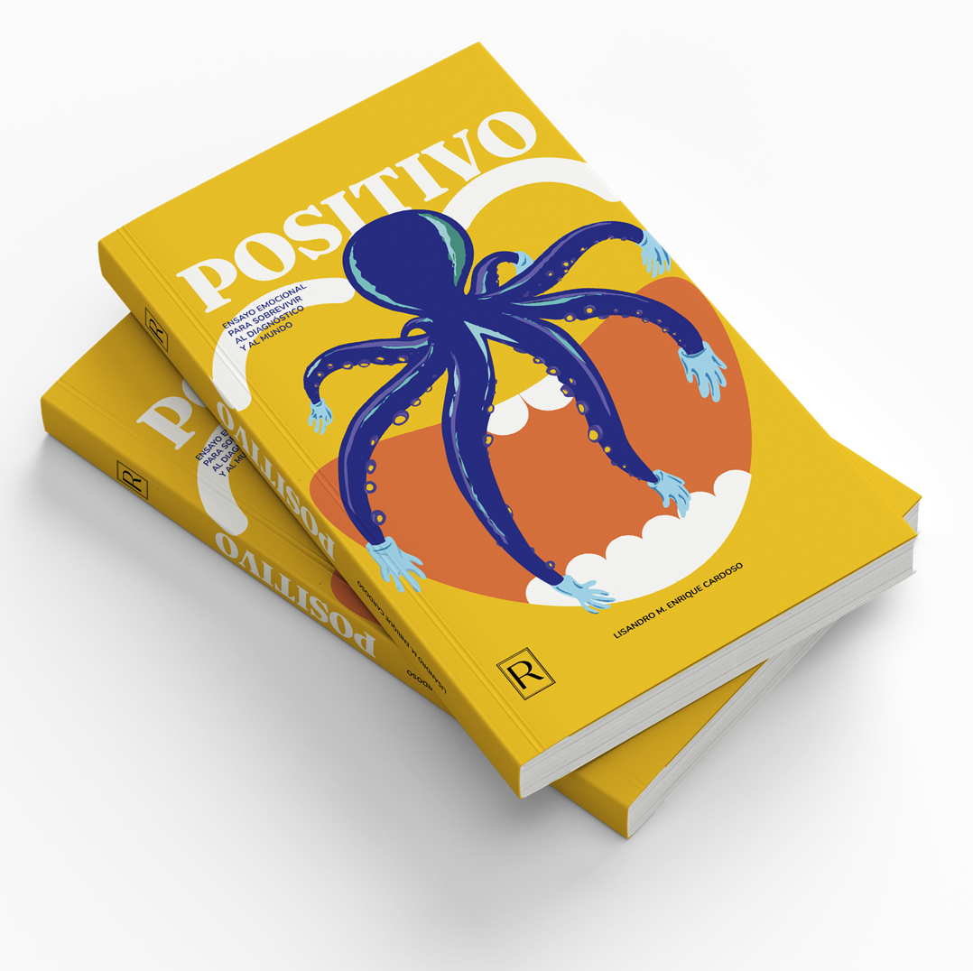 Dos ejemplares del libro Positivo de Lisandro M. Enrique Cardoso
